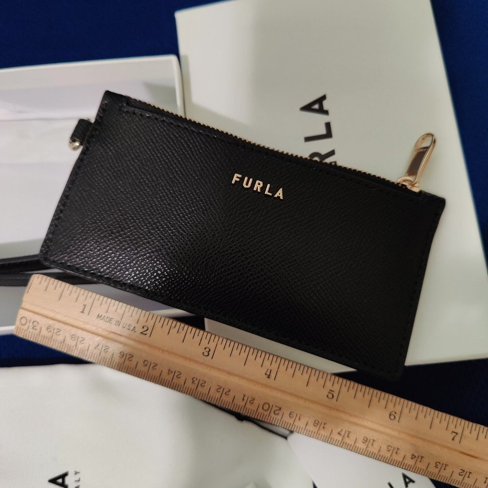 FURLA wristlet card case holder